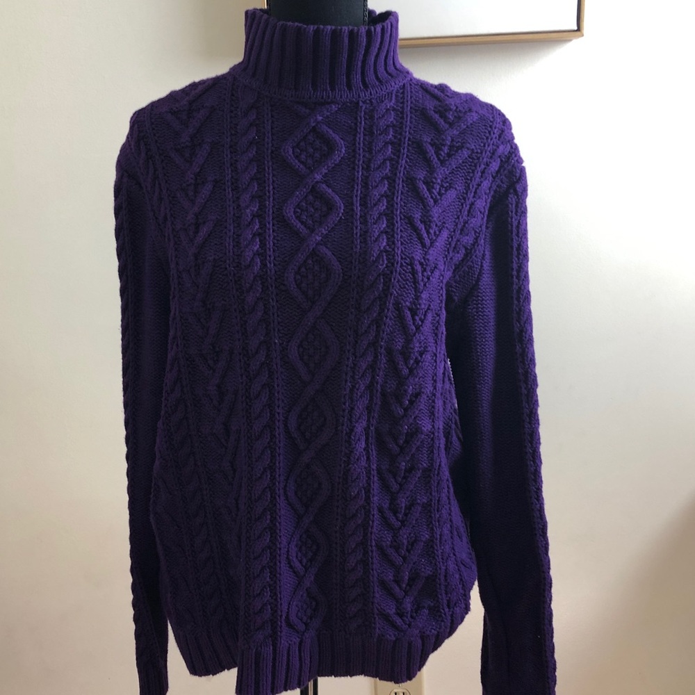 Purple Sweater